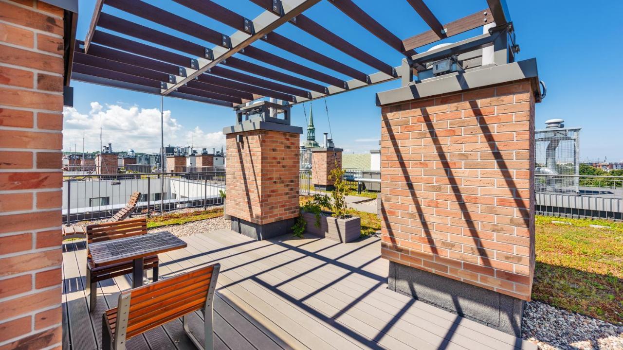 Garden Gates Apartments By Sun & Snow With Roof Terrace Gdansk Bagian luar foto